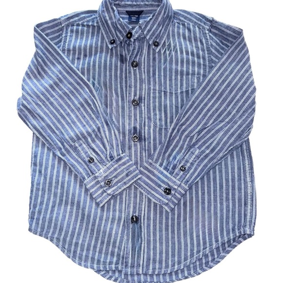 GAP Other - GAP Toddler Striped Shirt - Blue and White